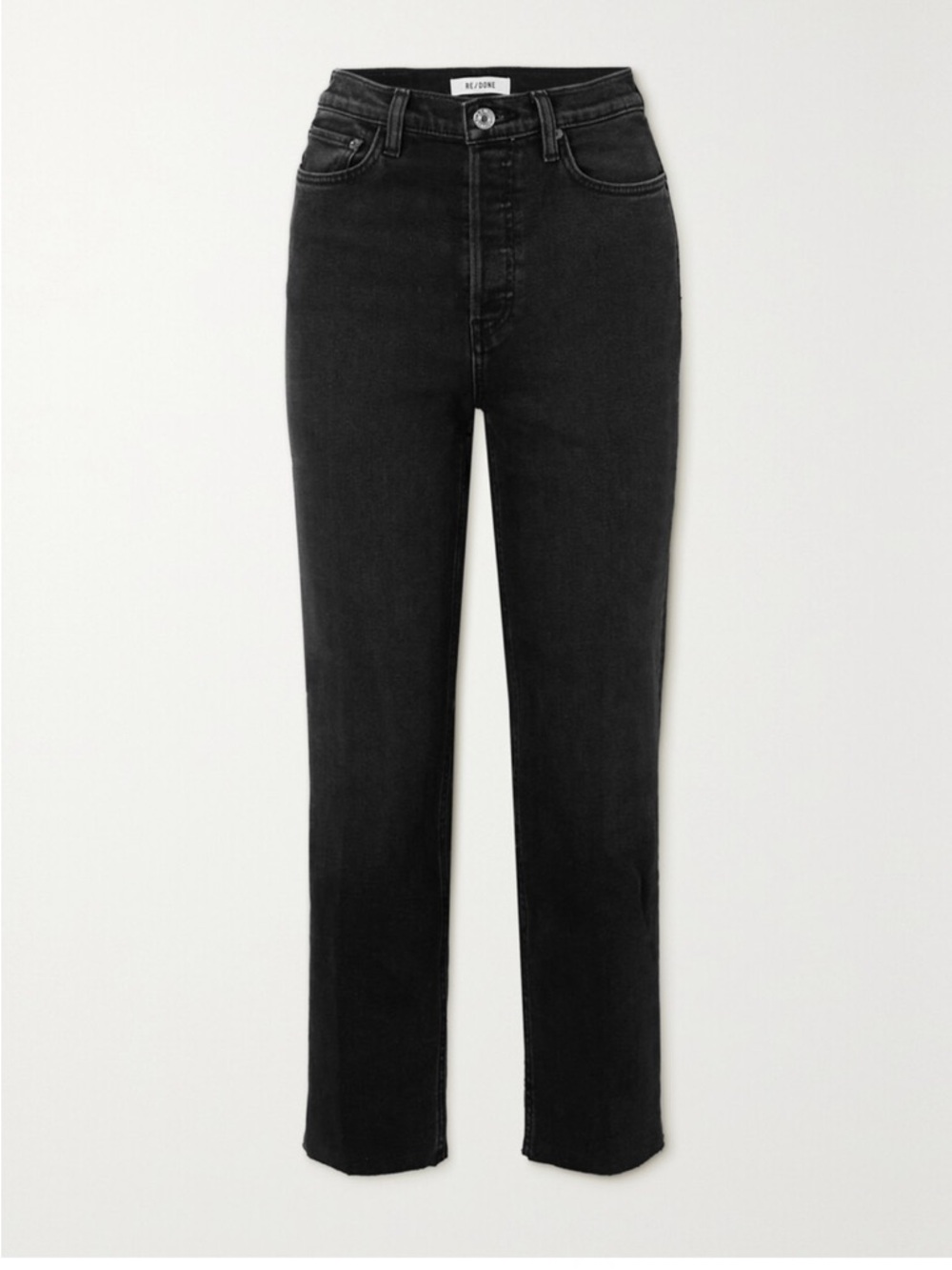 Re/done 70s stove pipe high rise Straight leg Jeans